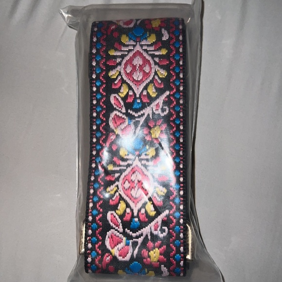 🌸 NWOT! Embroidered Crossbody/Shoulder Bag Strap - Picture 6 of 6